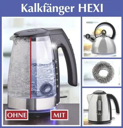 Lime trap HEXI, Edelstahl