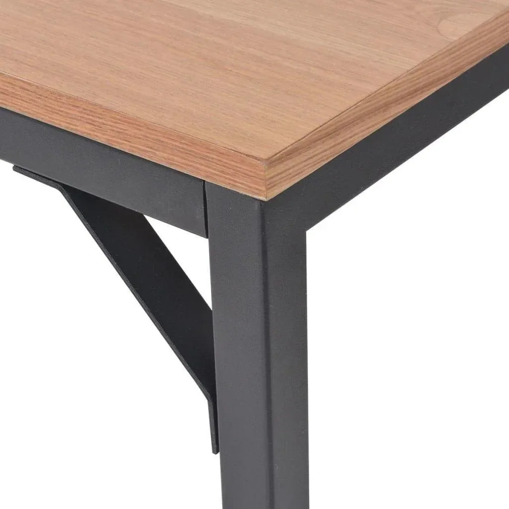Wall table 119x53x79 cm ash wood