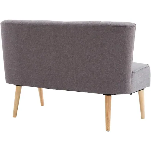 Fabric sofa as a 2-seater