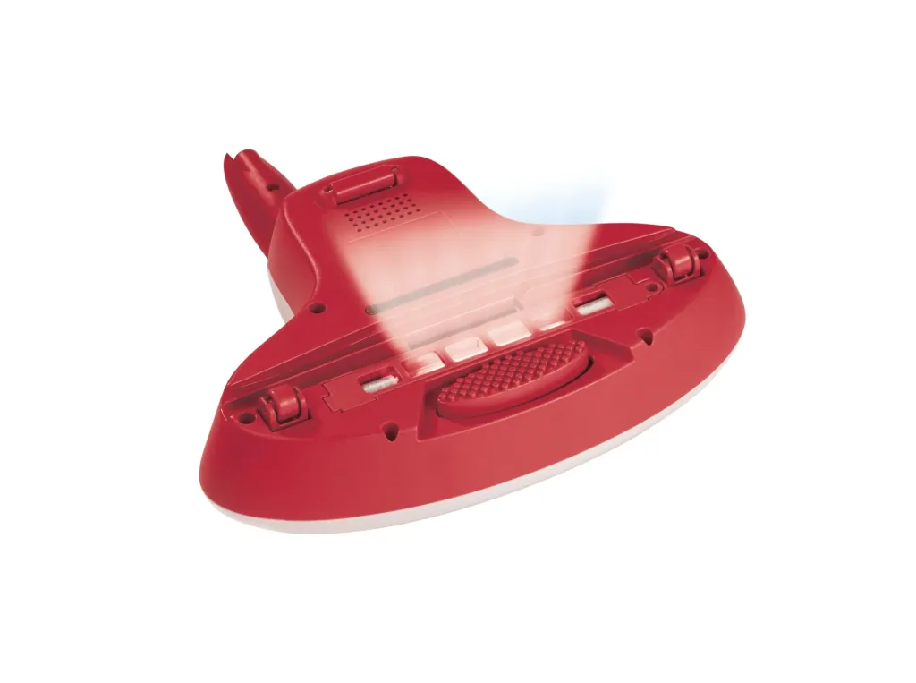 Cordless mite handheld vacuum cleaner with UV-C light 14.8V red/white