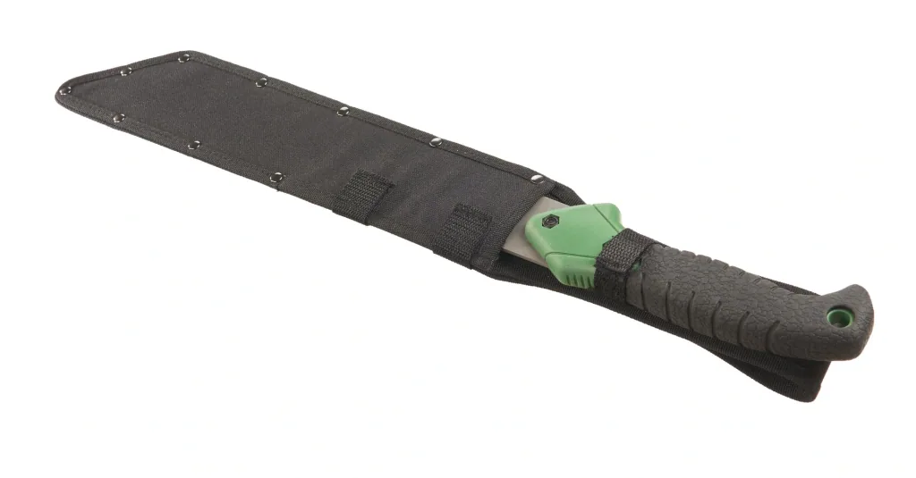 XXL Machete 4-in-1 with titanium coating + belt holster