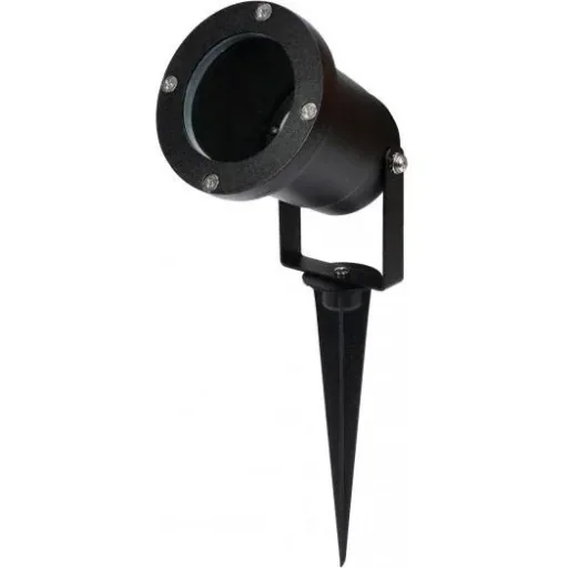 Garden spotlight GU10 - 4 pieces - IP54 - Black - 35W - Rotatable head