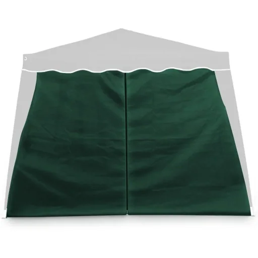 2x side wall folding pavilion Capri green 3x3m