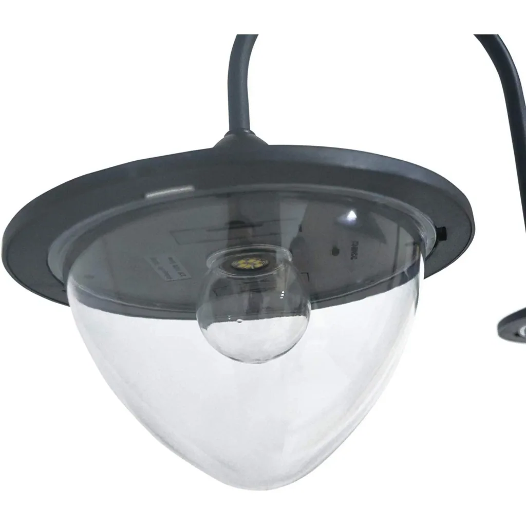 Solar lantern with flowerpot