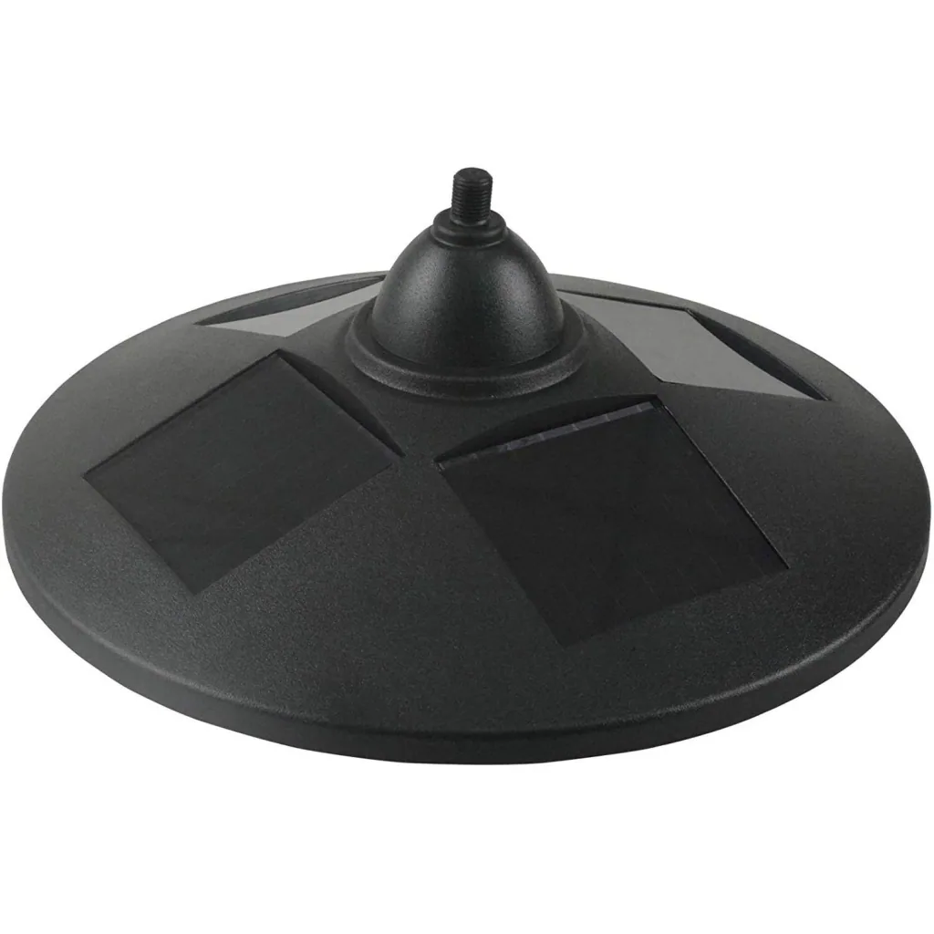 Solar lantern with flowerpot