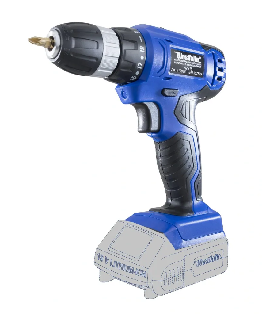 2-speed cordless screwdriver A2S18 18 Volt, delivered without battery and charger