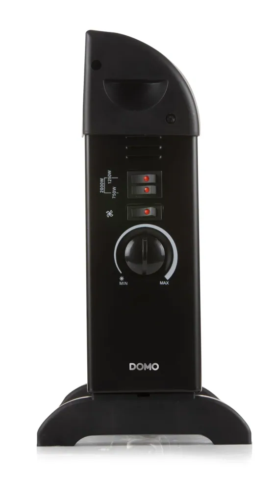 Convection heater Turbo black