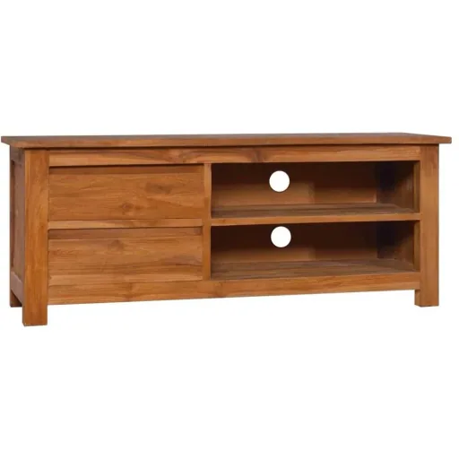 TV cabinet 100x30x40 cm solid teak