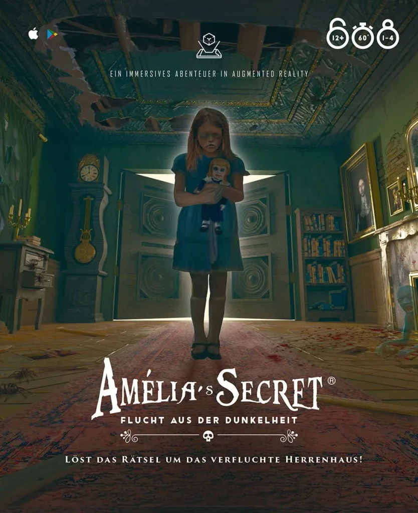 Board game Amelia's Secret: Escape from the Darkness