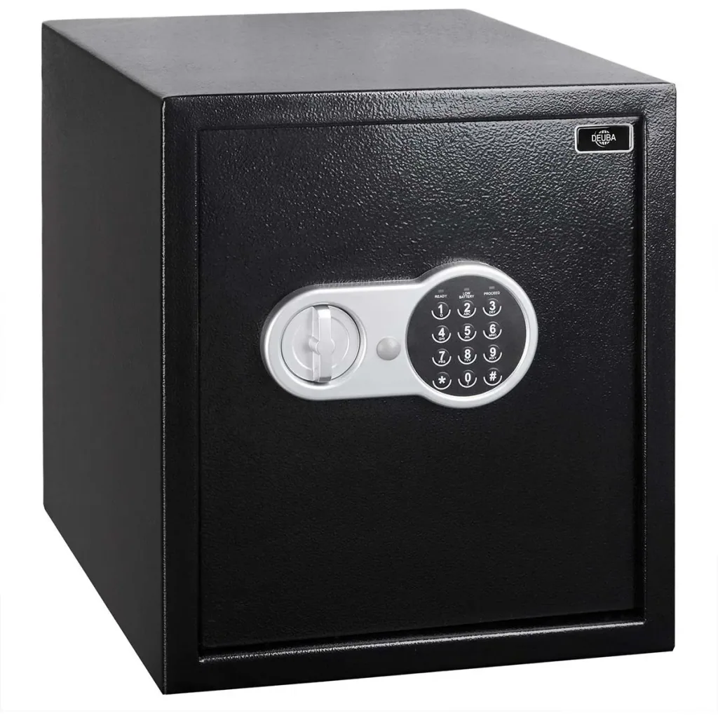 Electric document safe 35 x 40 x 40cm black