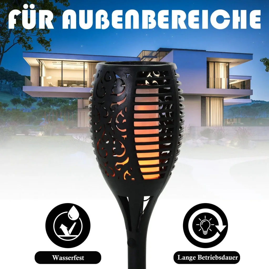 Solar light in a set of 4