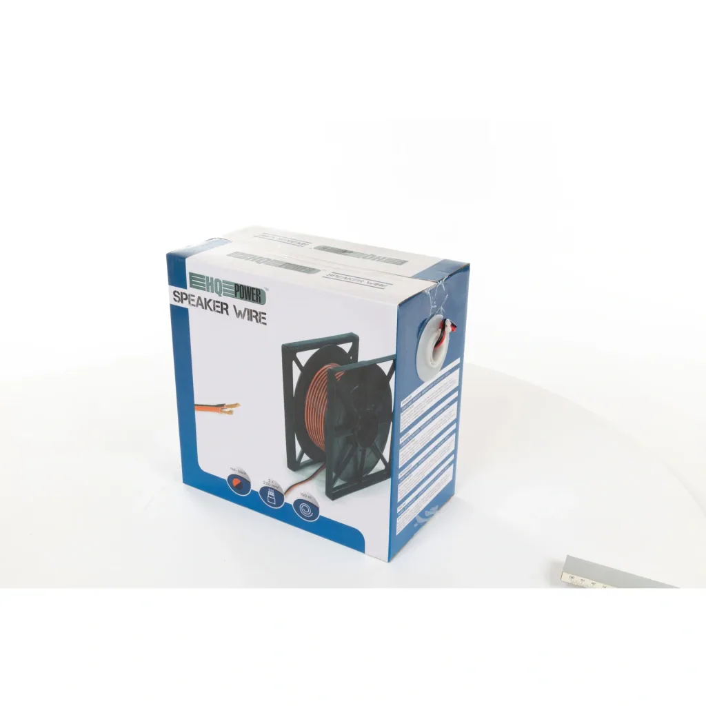speaker cable - red/black - 2 x 2.50 mm² - 100 m