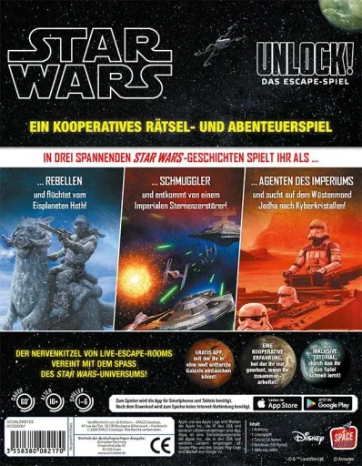 Board game Unlock! Star Wars