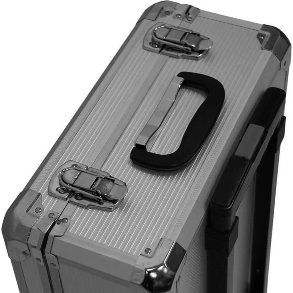 Tool box with 186-piece tool set - aluminum - GK186