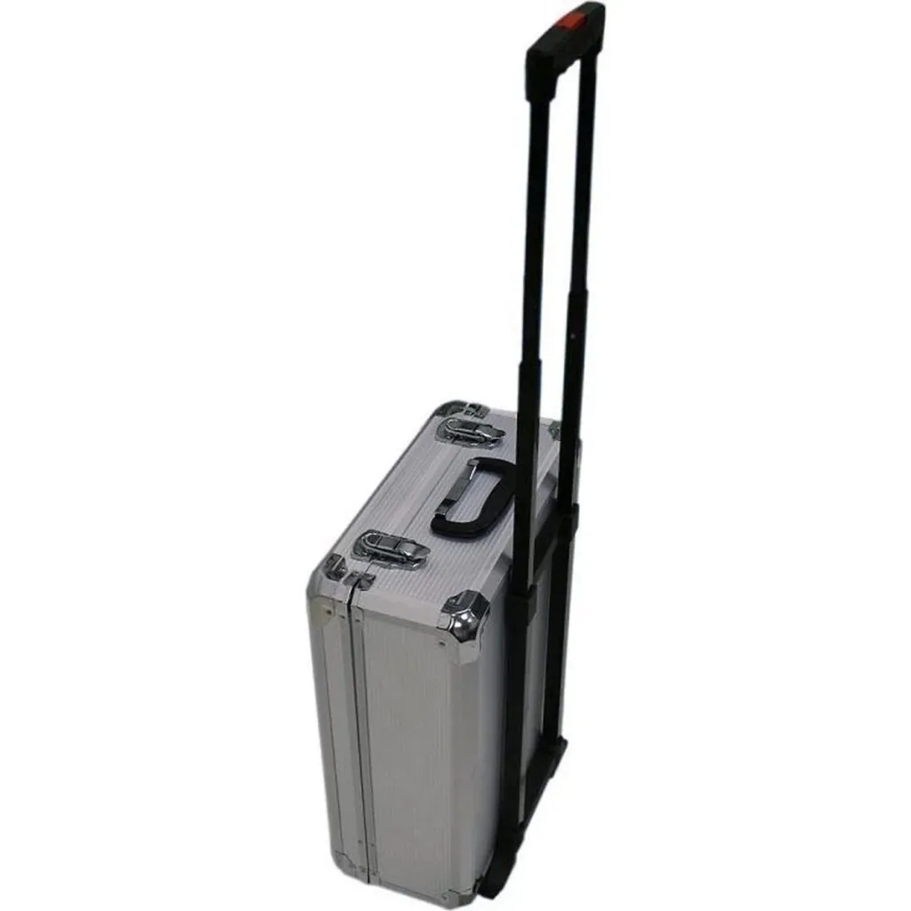 Tool box with 186-piece tool set - aluminum - GK186