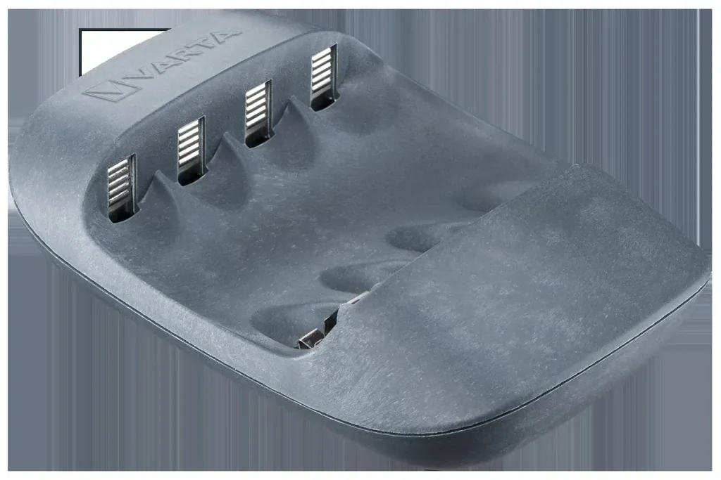 Eco Charger with USB charging output for 1 - 4 AA or AAA batteries