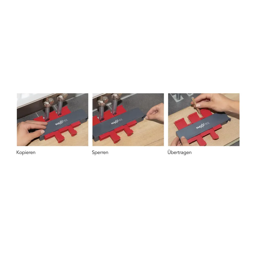 Contour gauge set, 2-piece