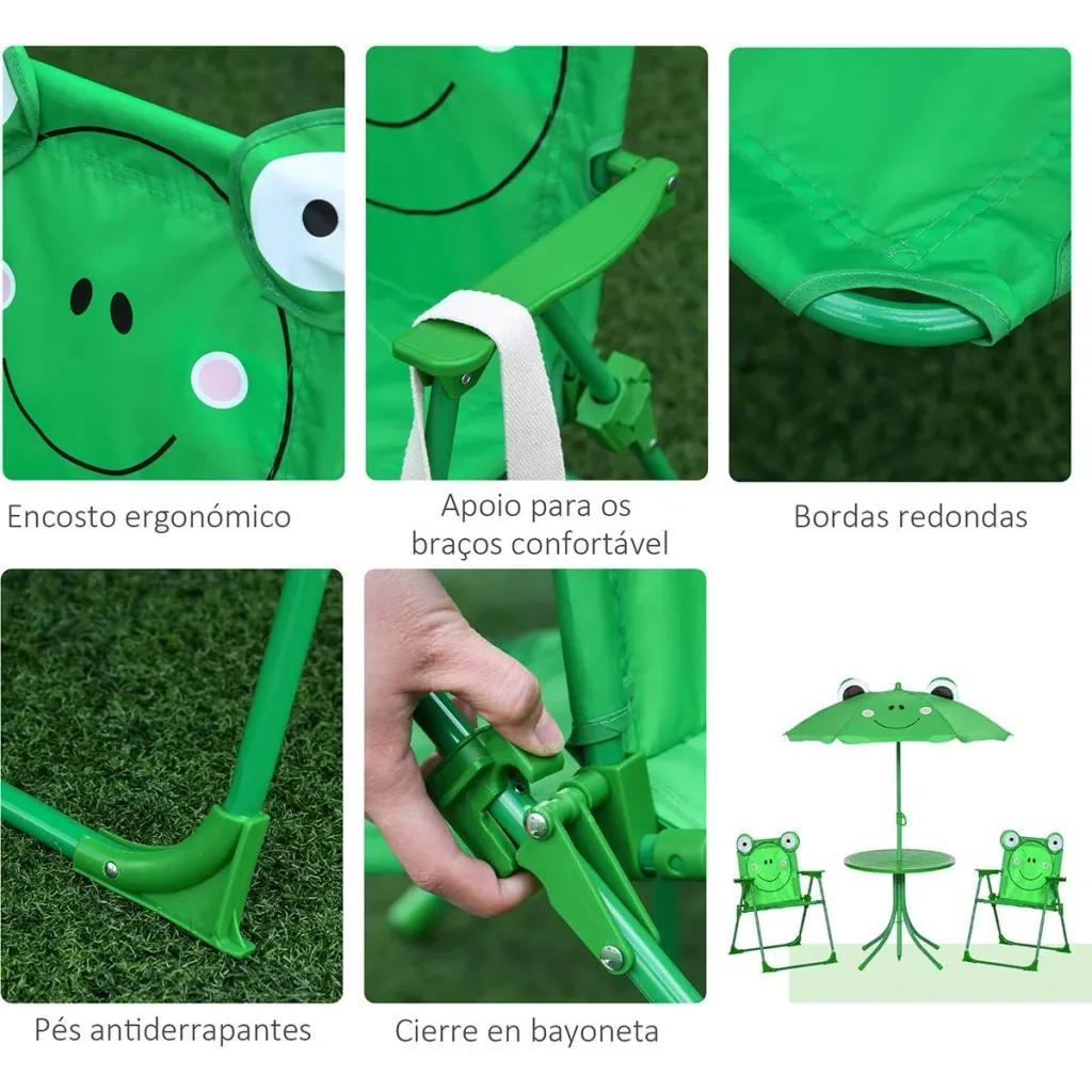 4-piece children's seating group garden