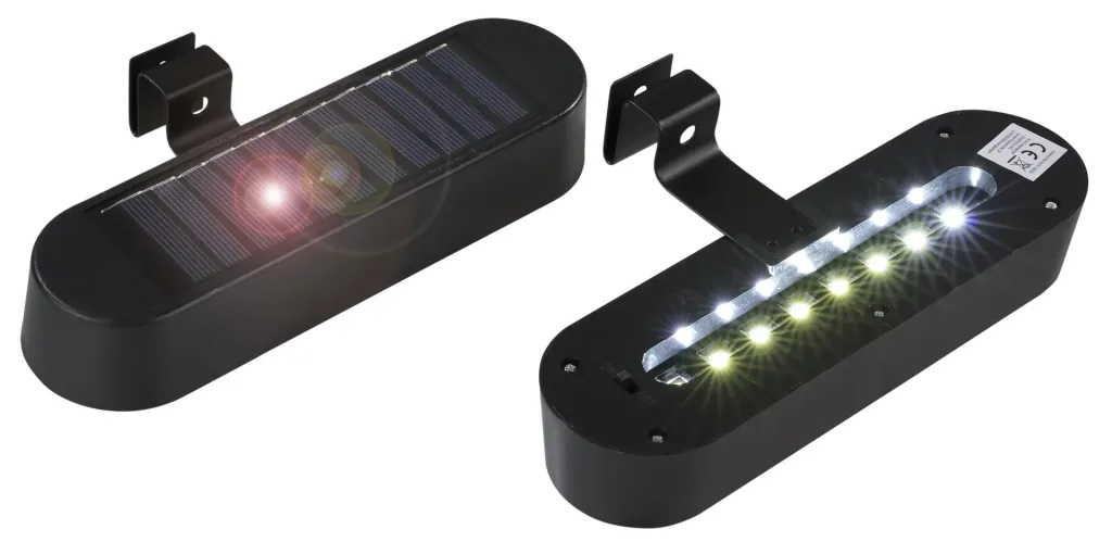 Solar LED gutter light - 2 pieces