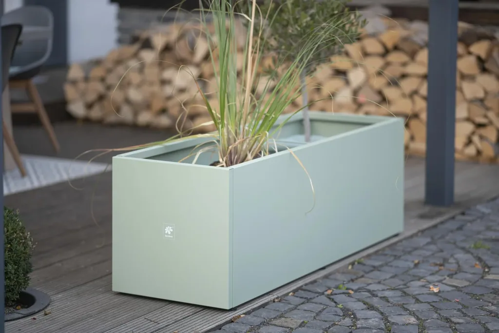 Planter 150 x 50 x 50 cactus green