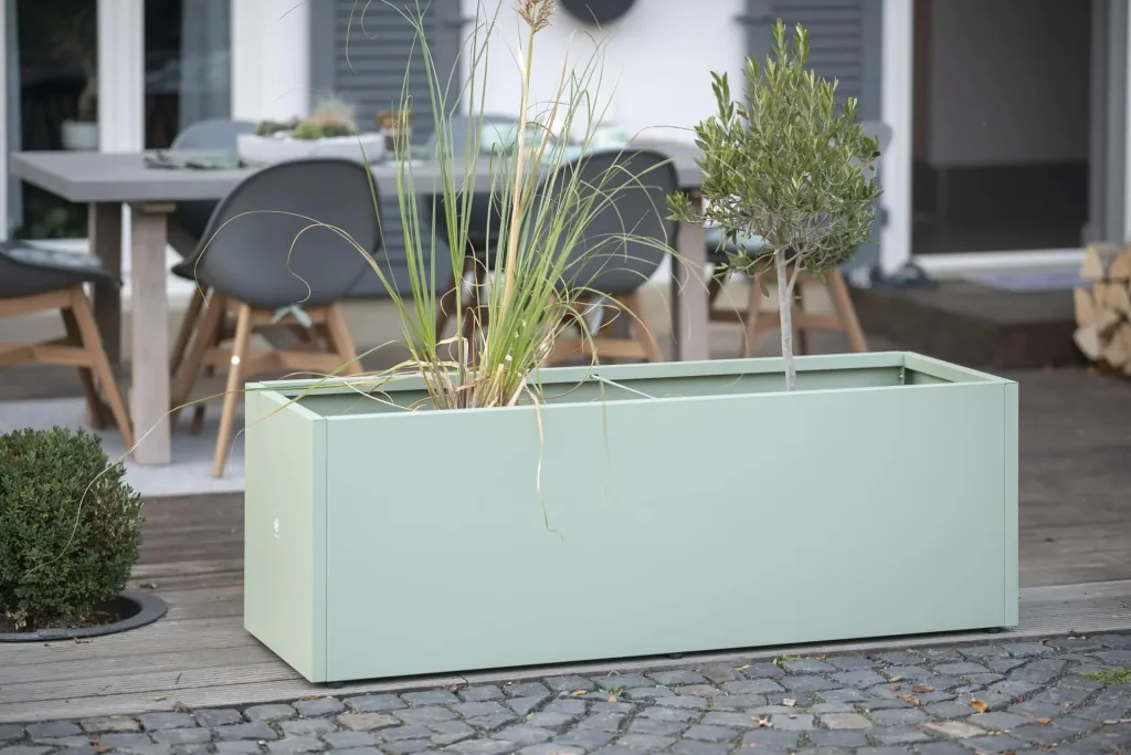 Planter 150 x 50 x 50 cactus green