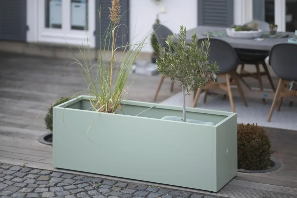 Planter 150 x 50 x 50 cactus green