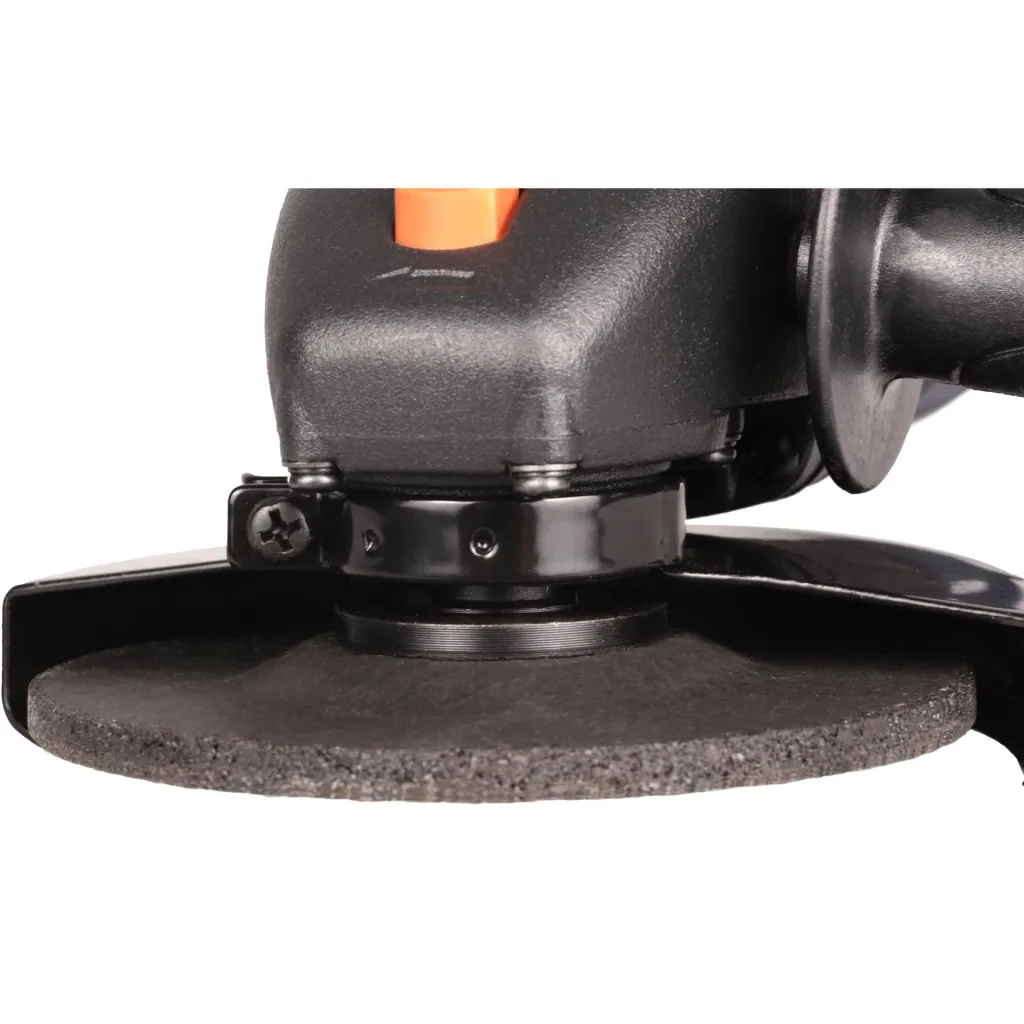 AGM1087 Angle grinder 850W - 125mm - Electronic rewind protection - Spindle lock - Soft grip - With screw