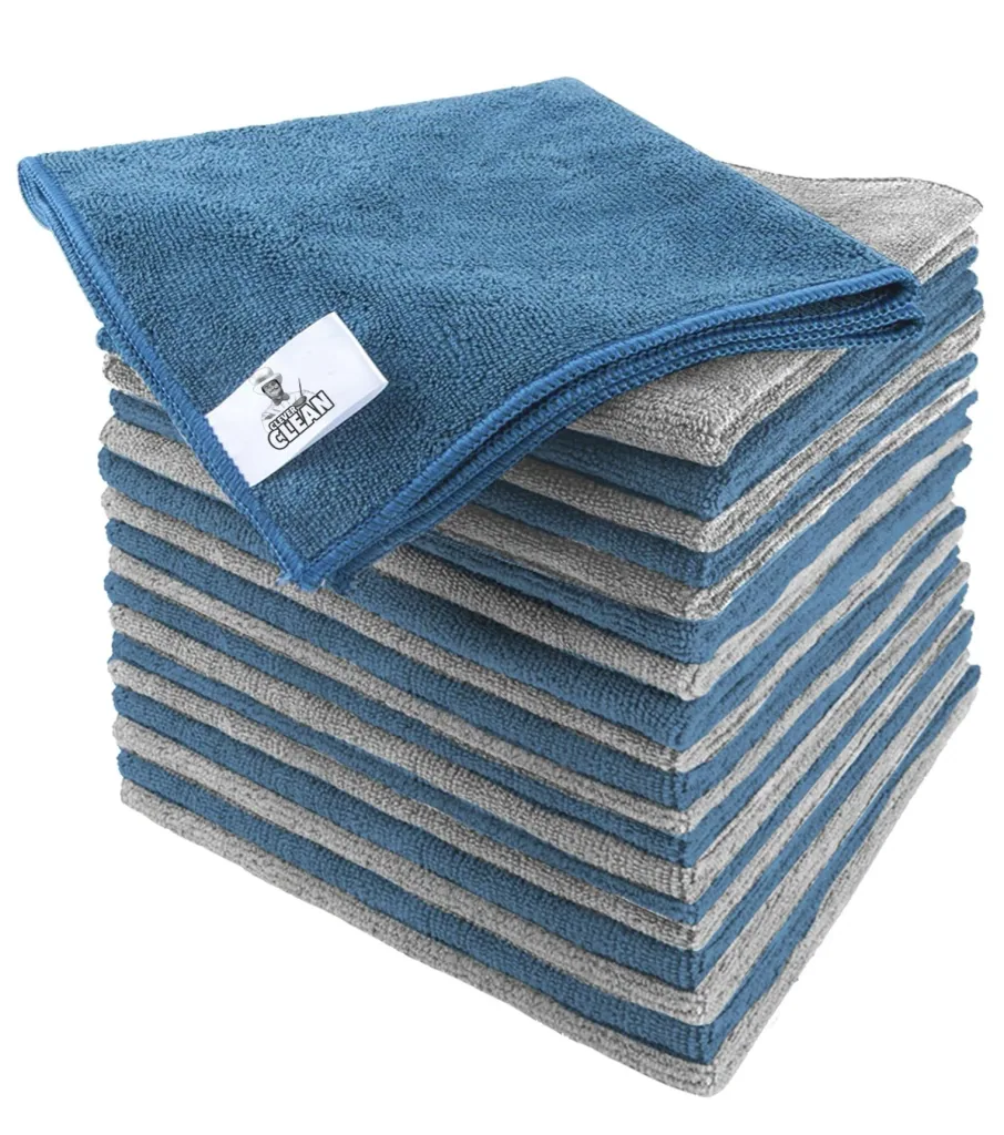 Microfiber cloths 30 x 30 cm, 20 pieces