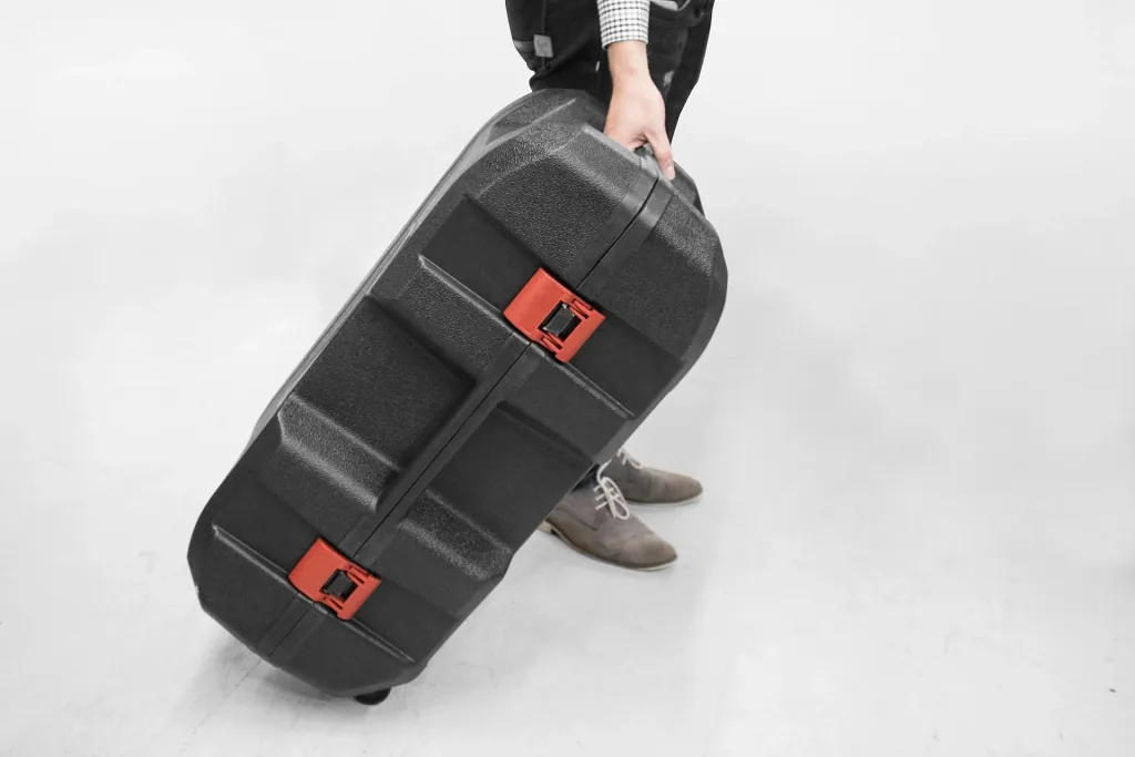 Pile driver GPR 801 E in transport case
