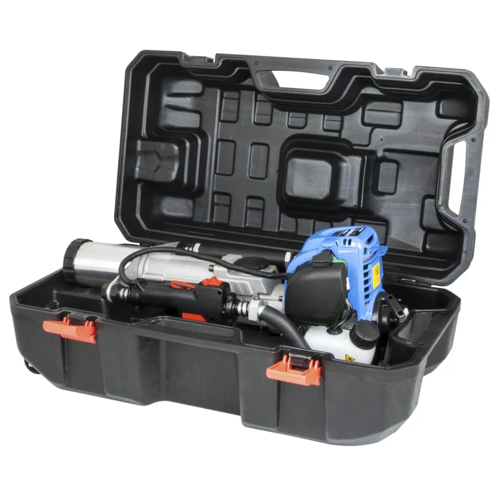 Pile driver GPR 801 E in transport case