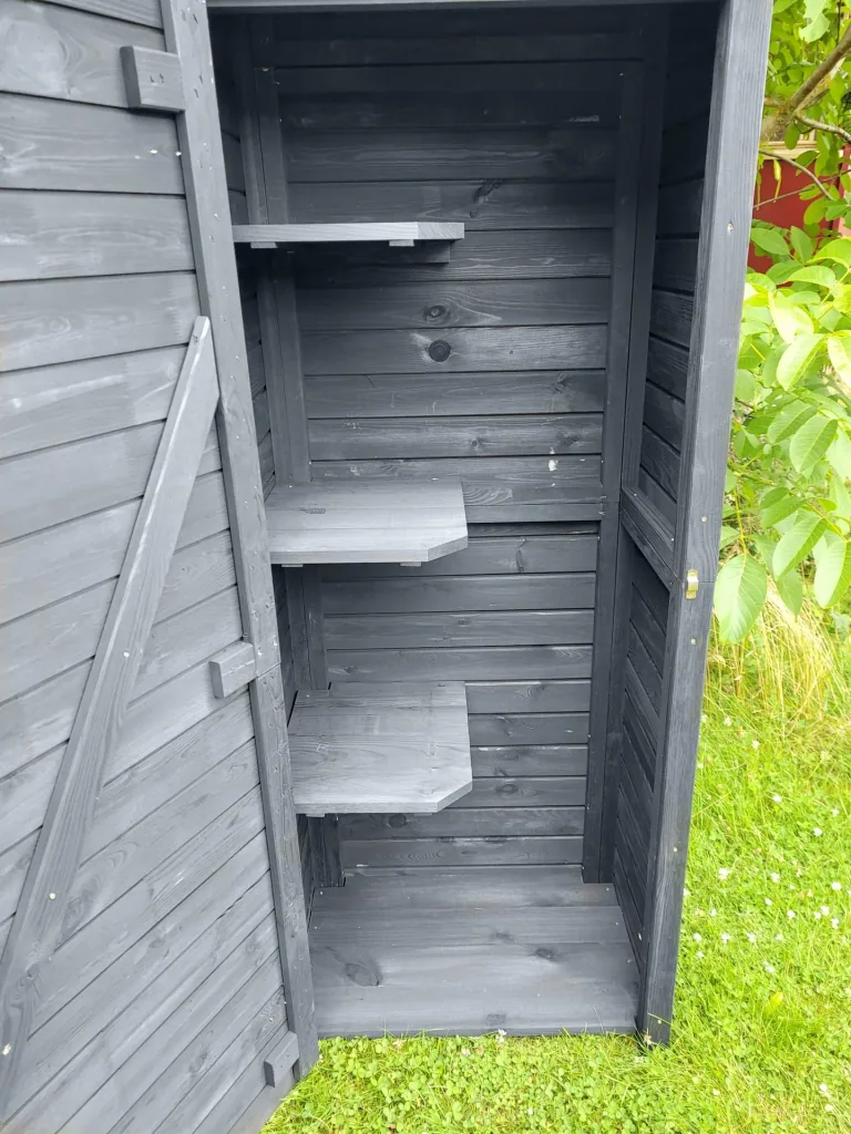 Babylon garden cabinet, grey