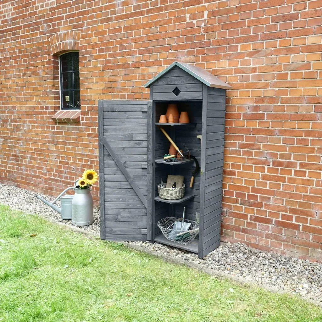 Babylon garden cabinet, grey
