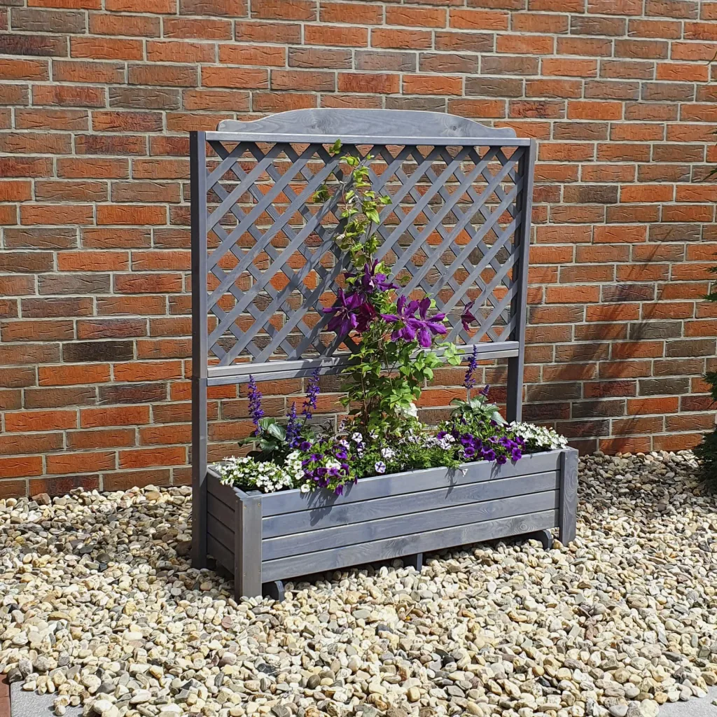 Rack Romantica 120 x 140 cm, Grau