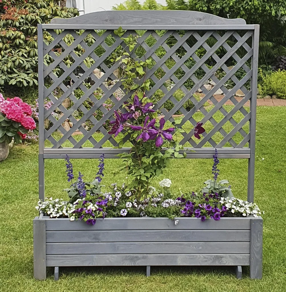 Rack Romantica 120 x 140 cm, Grau