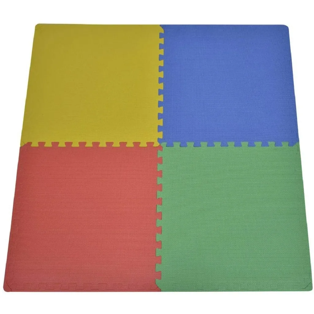 Puzzle mat play mat protective mat set EVA 8 pcs colorful