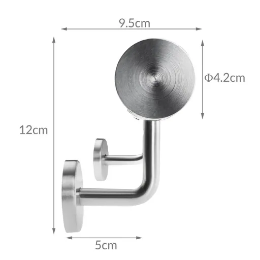 Handrail stainless steel 4.2x100cm