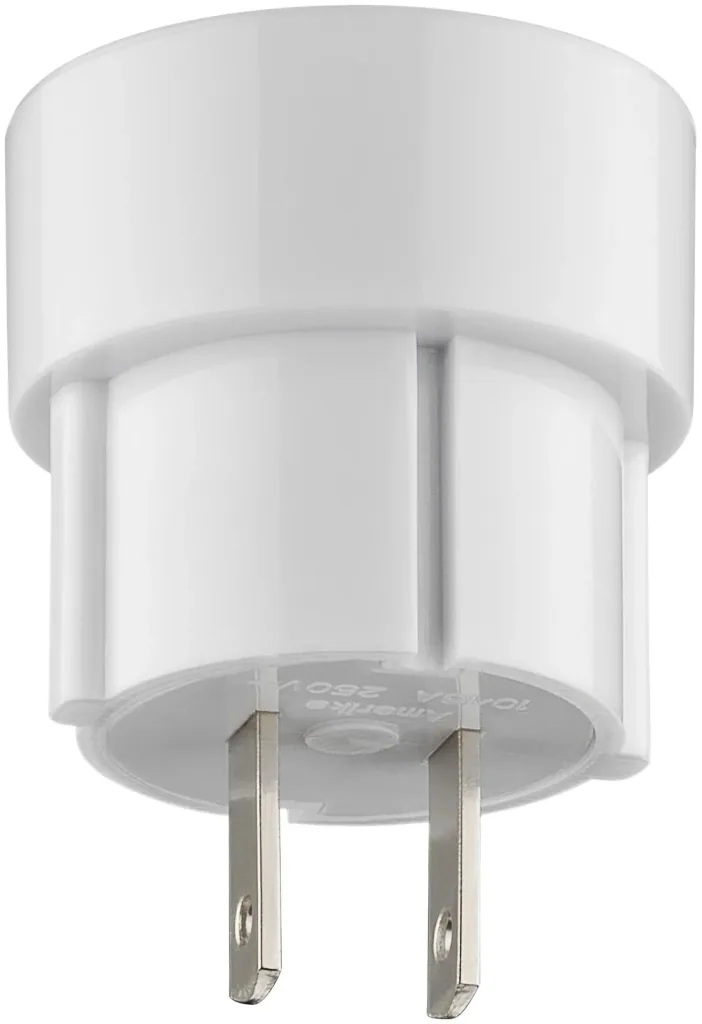 Universal travel adapter set for Southern Europe, America, Asia/Africa, England