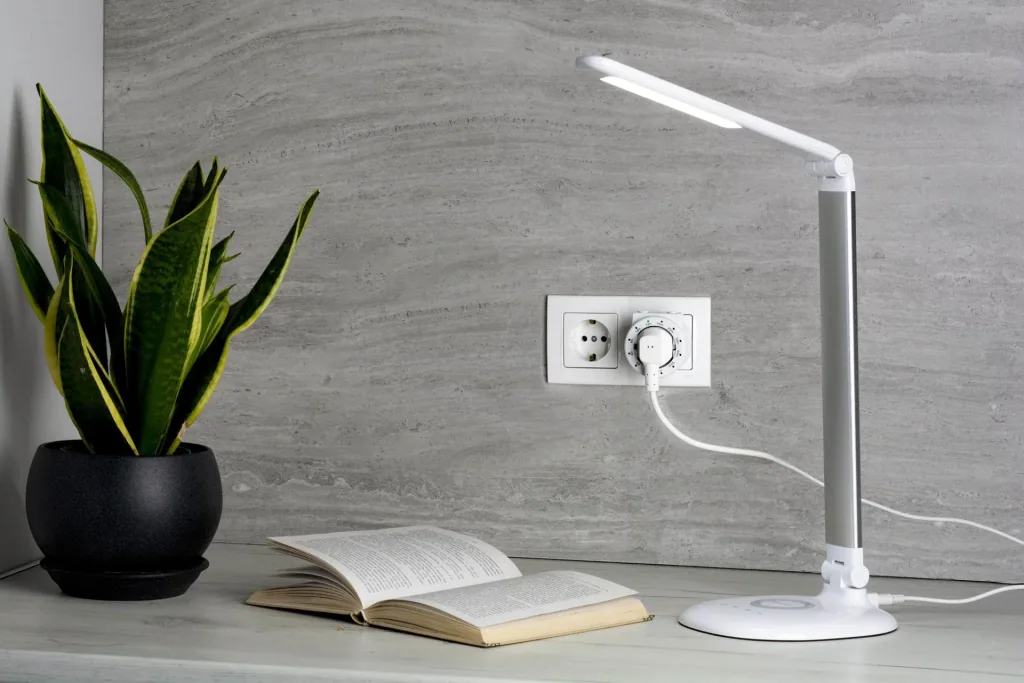 Socket with countdown timer, child safety lock