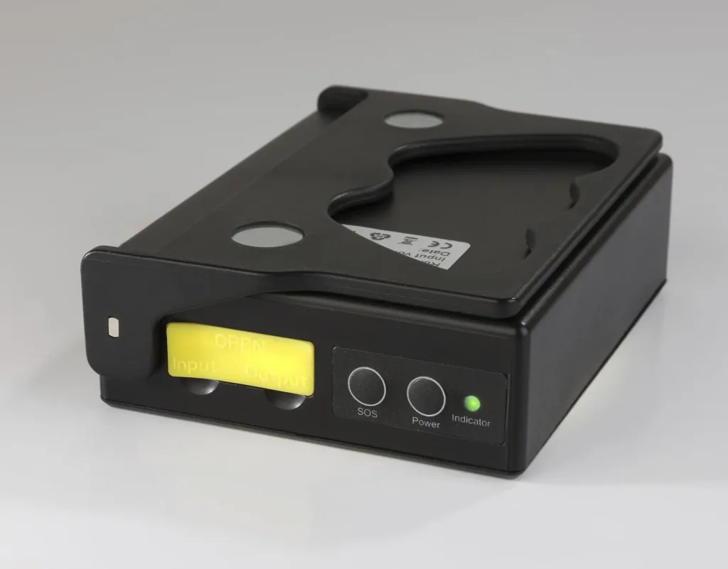 LED battery floodlight with power bank