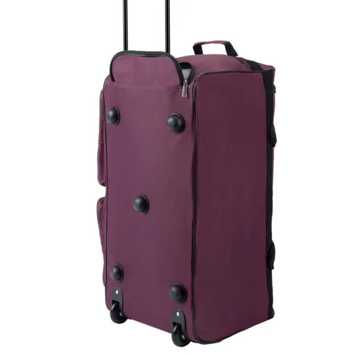 Travel bag with trolley function - 85L - Purple - Trolley bag