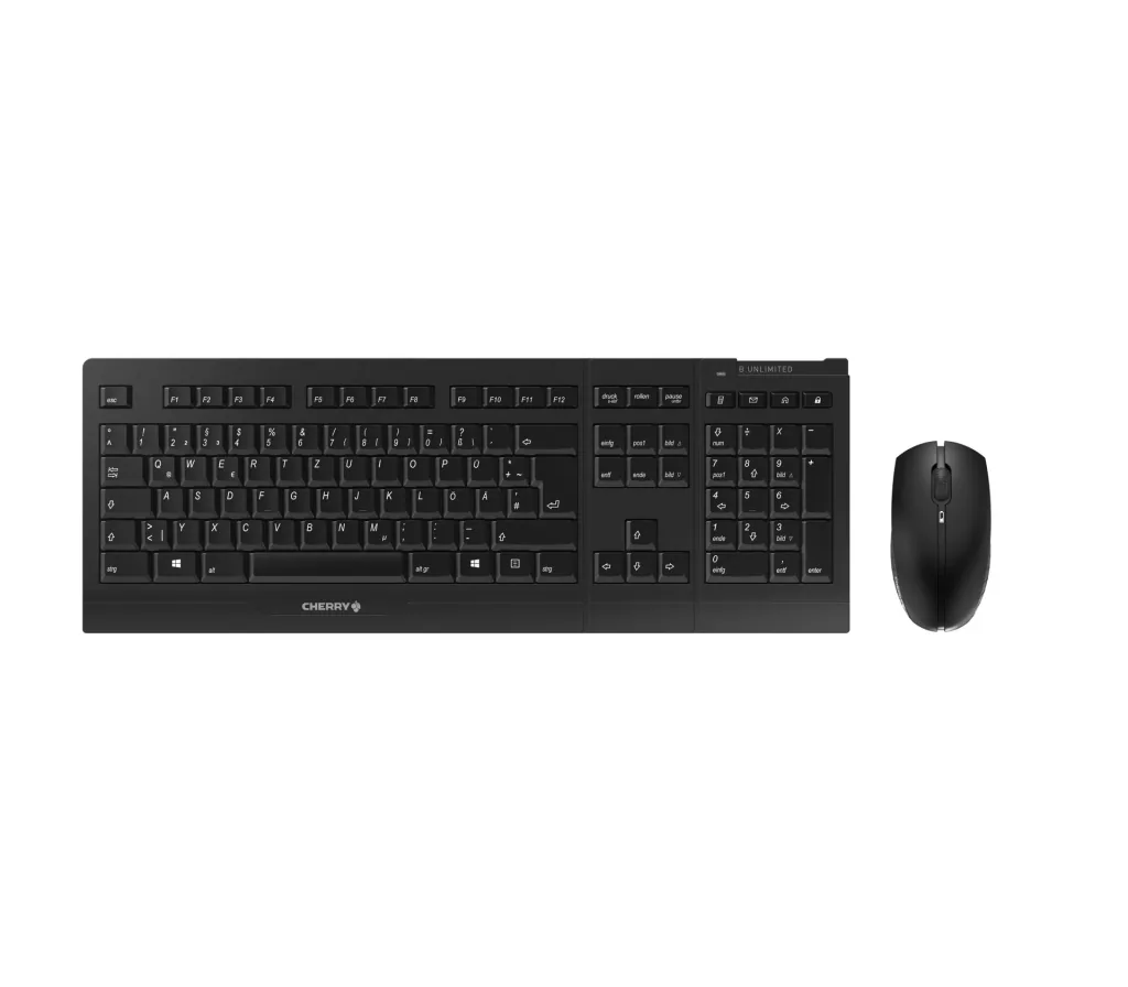Wireless keyboard and mouse set B.UNLIMITED 3.0 black
