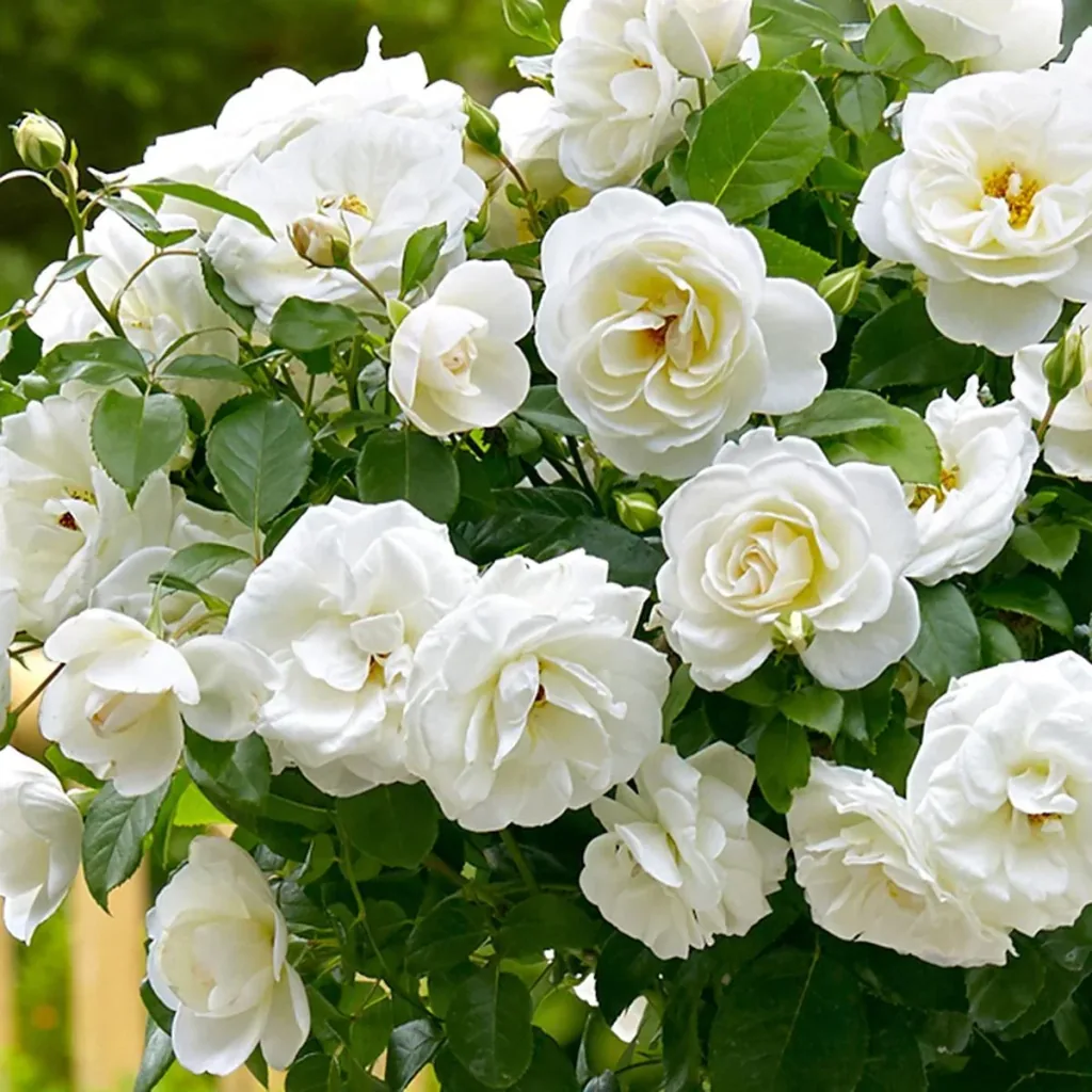 Flower-up Standard Roses XXL White - 120-140 cm - 3 pieces