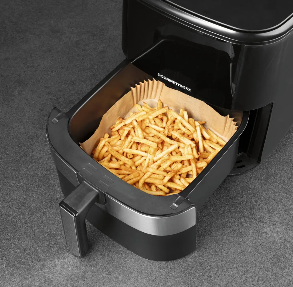Baking paper trays, 100 pieces for 601414 Digital hot air fryer, 6.2 liters, 1500 watts