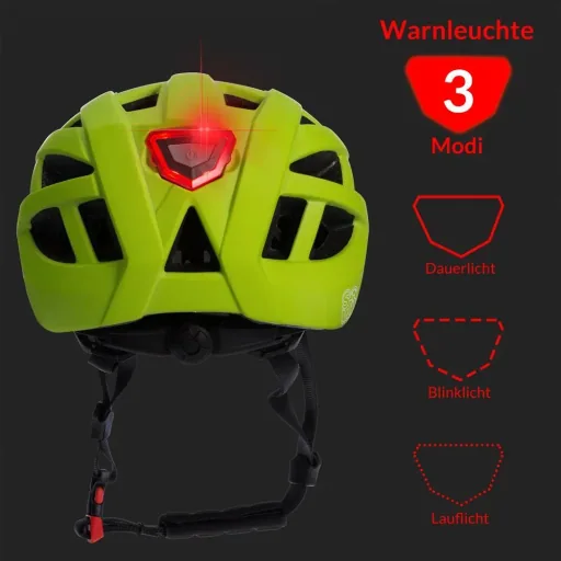 Children's helmet green-black size M