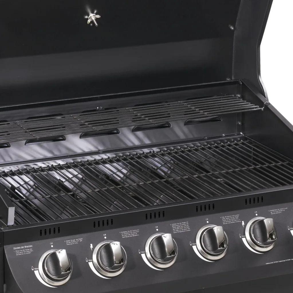 Gas grill "Columbus" 6 main burners + 1 side burner