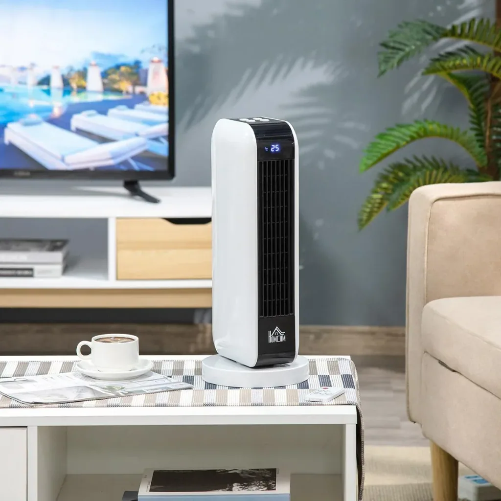Fan heater 2000W 18 cm x 18 cm x 44 cm m
