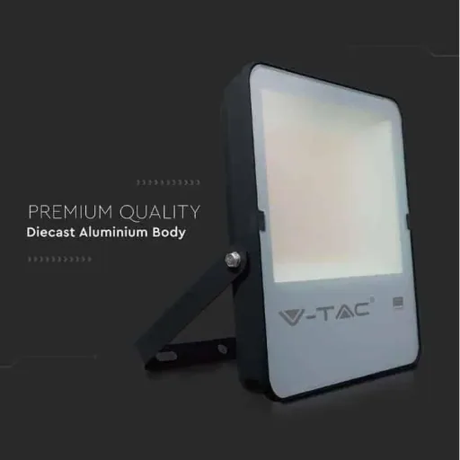 VT-162 LED Floodlight - 150 W - 20500 Lm - 4000K - Black - Extra Efficient