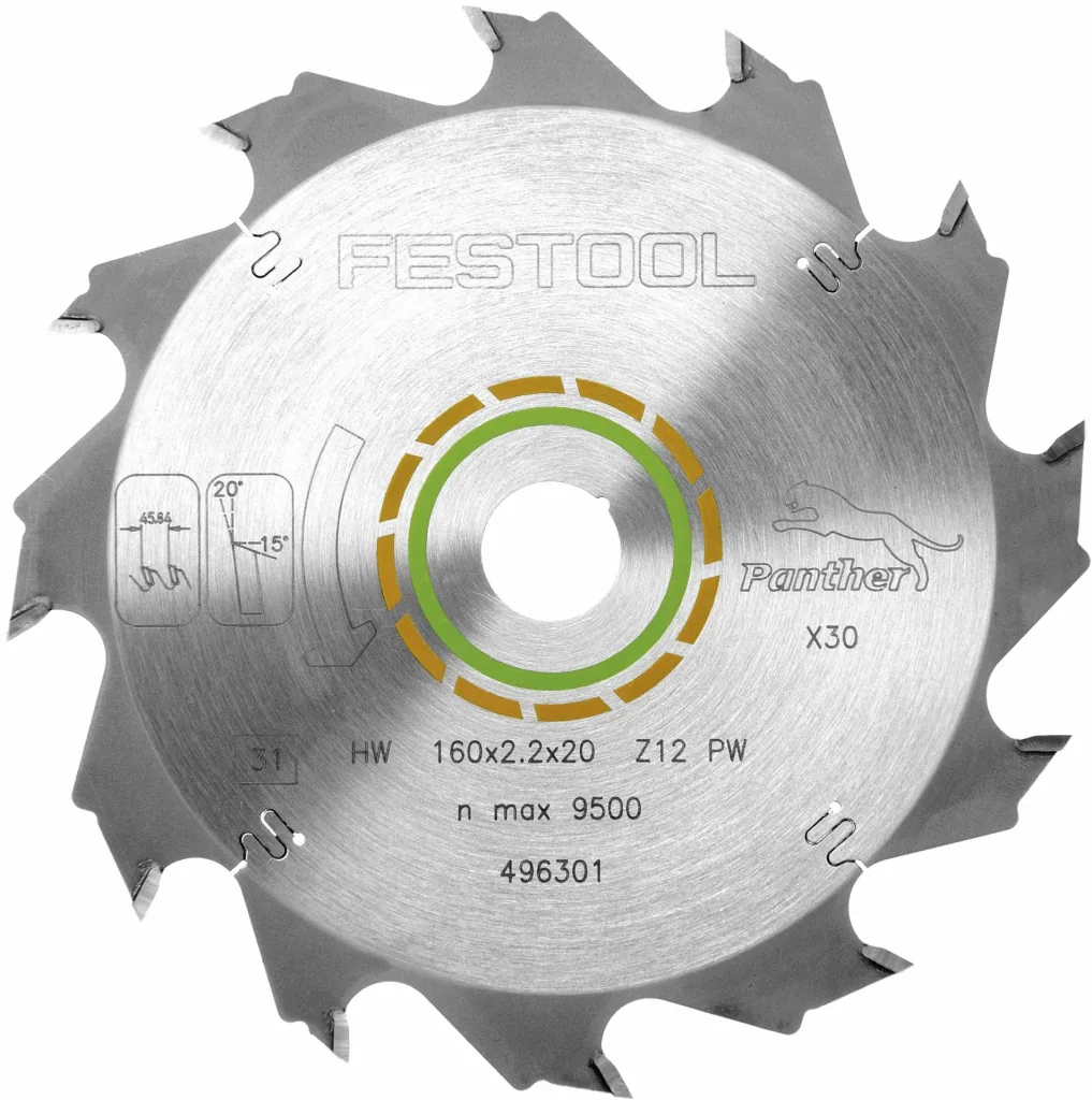 Panther saw blade HW 160 x 2.2 x 20 PW12