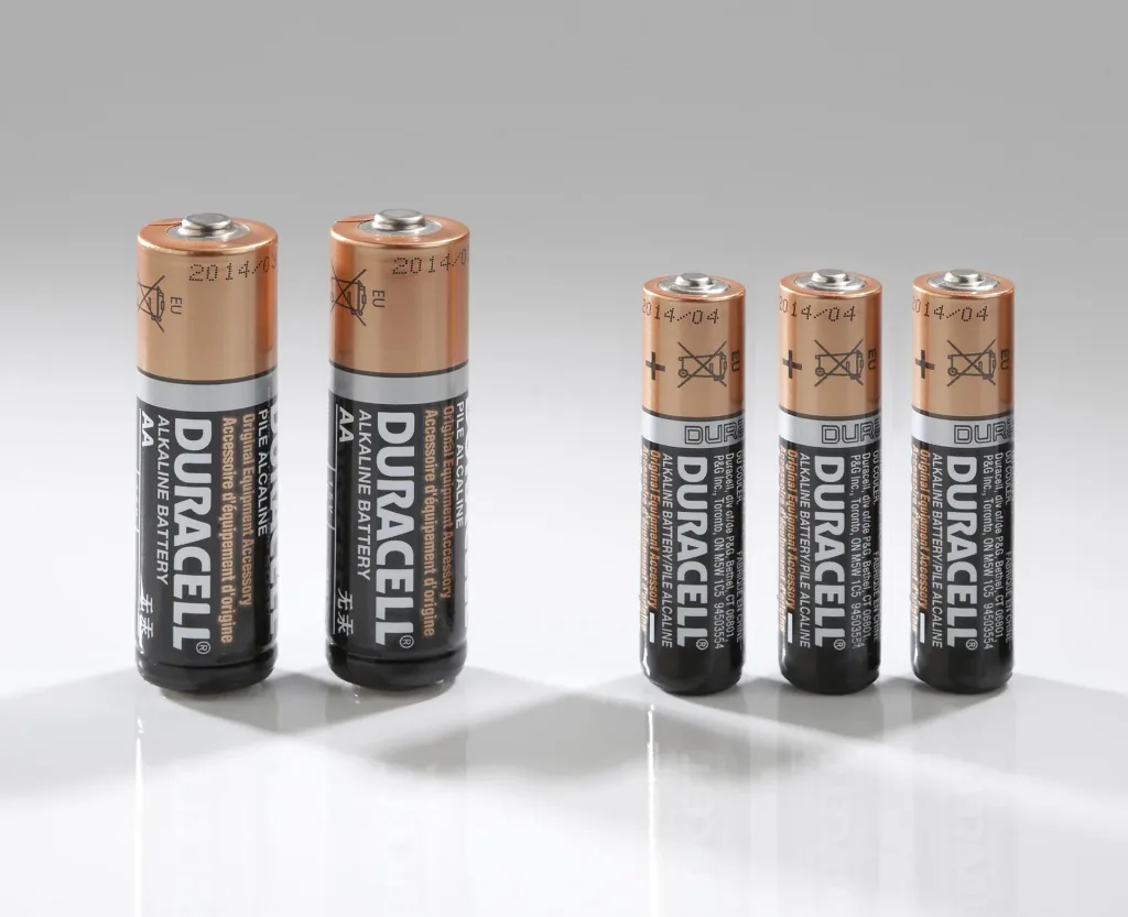 LED flashlight set DUO-C including batteries