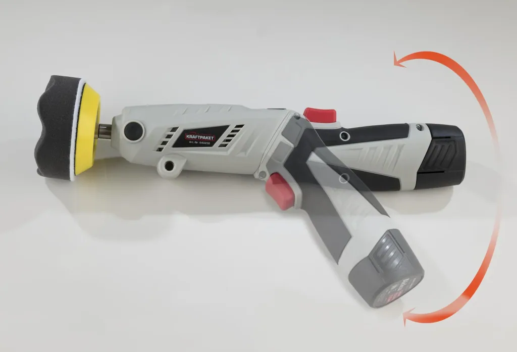 Cordless polisher - 10.8 volts